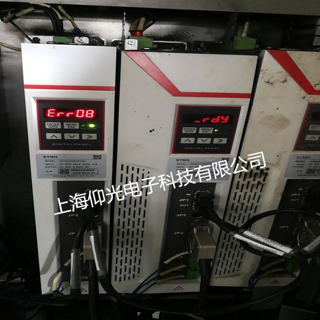 SYMG伺服驅(qū)動維修HSHA025A20S02G上電報警8故障維修