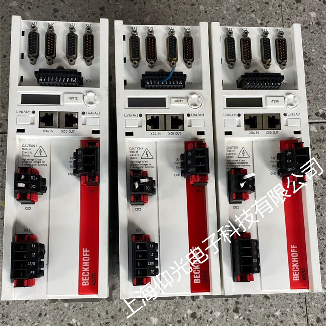 倍福AX5000系列伺服驅(qū)動器上電報警FCD3/FD11維修中心