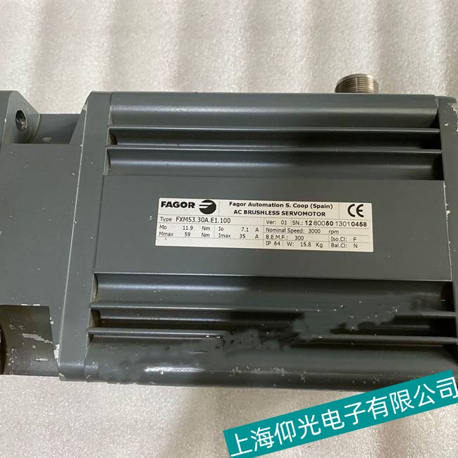肇慶FAGOR發(fā)格伺服電機(jī)輸出脈沖不運(yùn)行故障維修