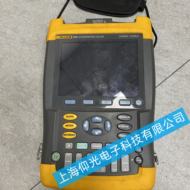FLUKE 福祿克手持示波器維修 199C 常見故障修理