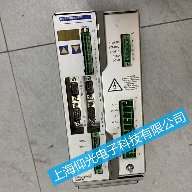機(jī)械設(shè)備科爾摩根S64001驅(qū)動器報(bào)警F07維修-免費(fèi)檢測