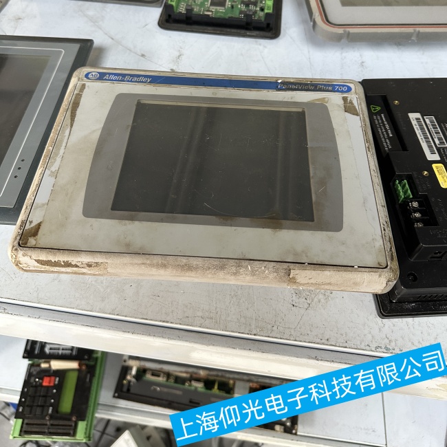 東莞AB羅克韋爾觸摸屏2711P-K4M3A卡在開(kāi)機(jī)界面無(wú)法繼續(xù)啟動(dòng)故障維修公司