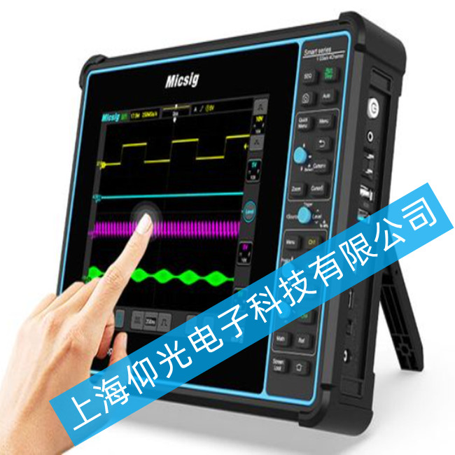 麥科信平板示波器TO1004 4通道100M無基線顯示故障的維修方法