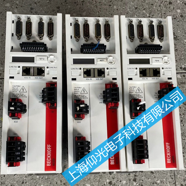 倍福伺服驅(qū)動器維修AX5203-0000-0200開機報警F500故障維修方法
