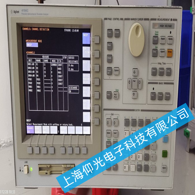 安捷倫Agilent 4156C 精密半導體參數(shù)分析儀出現(xiàn)軟件故障的維修方法