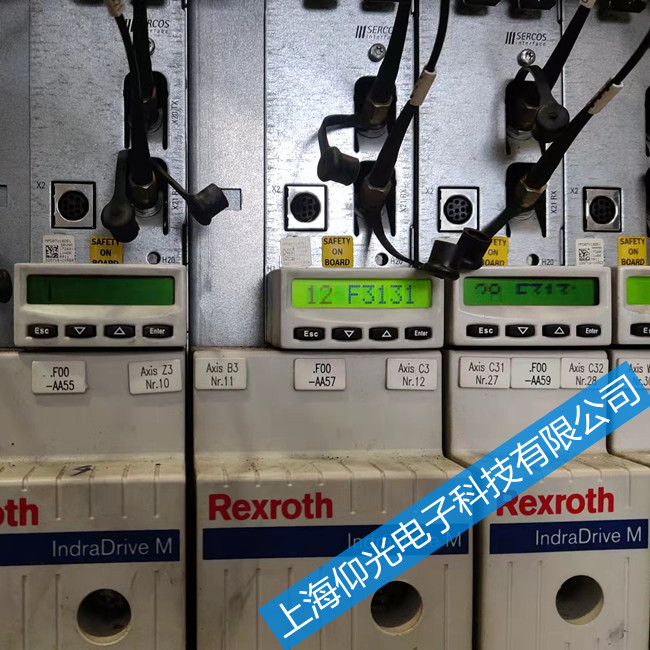 Rexroth力士樂(lè)伺服驅(qū)動(dòng)器DKC開(kāi)機(jī)報(bào)警顯示F2814故障維修