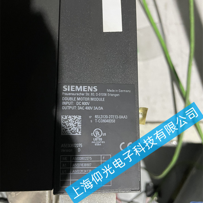 西門子S120系列伺服驅(qū)動器報警顯示F07512故障維修