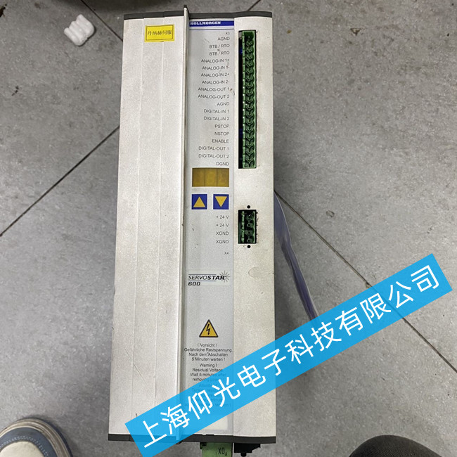 科爾摩根伺服驅(qū)動器維修S61400上電顯示報警F07故障維修