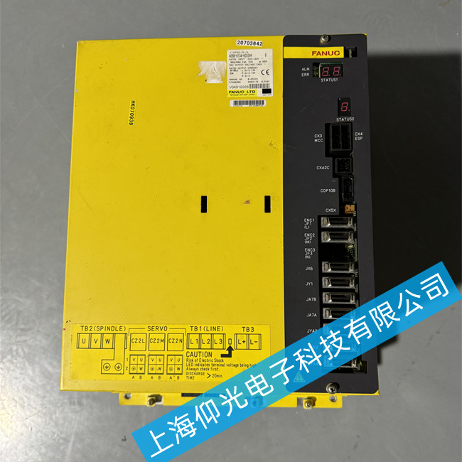 發(fā)那科伺服驅(qū)動維修A06B-6164-H343#H580報警SP1220維修